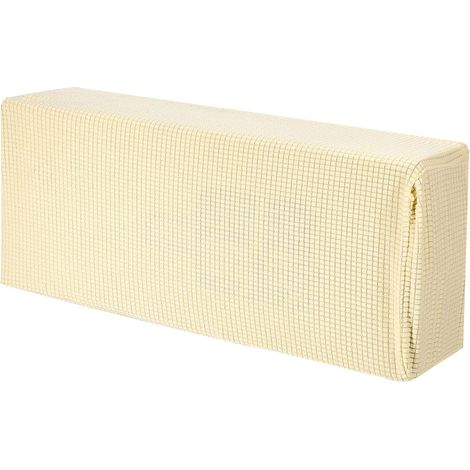 Climatisateur Couverture 35-37 Pouce Tricoté Élastique Beige  Tissu Antipoussière pour Paroi Monté Unités Séparé Interne AC Couvertures (1/5)