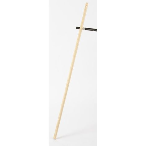 Manche en bois pour balai cantonnier, L.140 cm (1/3)