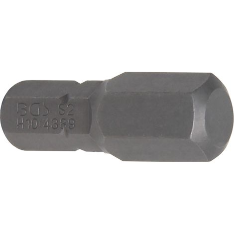 Inserto  lunghezza 30 mm  attacco esagono esterno 8 mm (5/16")  esagono interno 10 mm