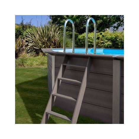 PISCINA GRE RECTANGULAR COMPOSITE AVANTGARDE KPCOR60L 606X326X124 CMTS CON FOCO (1/5)