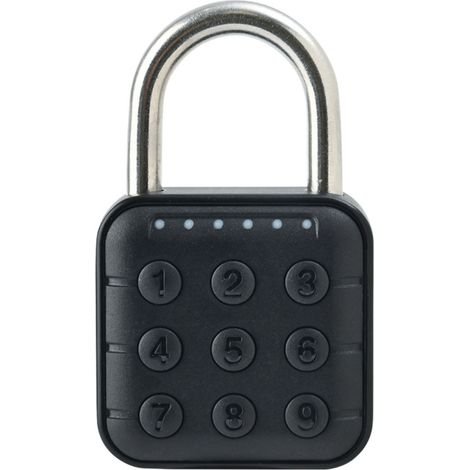 Cadenas électronique à combinaison 6 chiffres étanche IP67 pour le rangement des bagages
