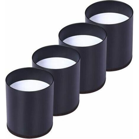 Lot de 4 rehausseurs pieds lit acier carbone 5cm – Charge 4500kg – Pour meubles lourds – Installation facile avec patins autocollants (1/5)