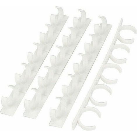 20pcs ustensiles de cuisine, pots d'assaisonnement, supports de stockage de bouteilles d'assaisonnement, pinces a bouteilles adhesives 45pcs (1/5)