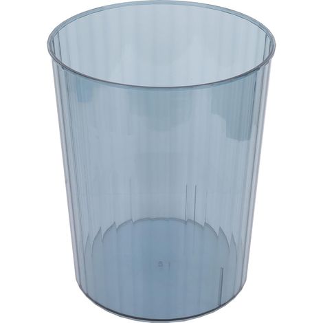 Mülleimer aus Kunststoff Transparenter Papierkorb mit