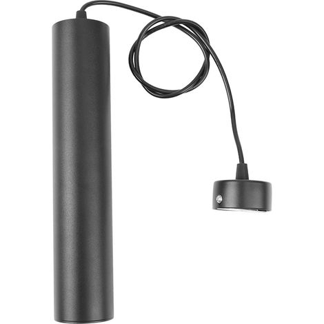 Ortviai Suspension à Clochettes en Aluminium Noir – 30 x 6 x 6 cm, 0–250 V, Design Moderne et Minimaliste (1/5)
