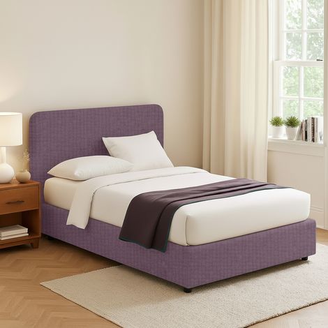Cama Doble Bury, Desenfundable, Hecho en Italia, Violeta Lila (1/5)