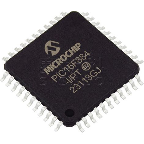 PIC16F884-I/PT PIC16F887-E/PT Electronic components (5 units of each)
