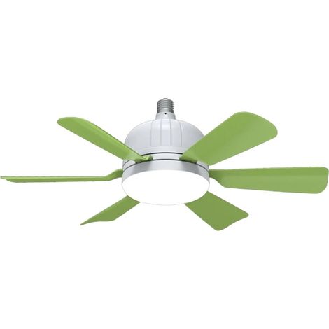 Ventilateur de Plafond Silencieux avec Lumière LED Contrôleur pour Salon Chambre-KZQ (1/4)