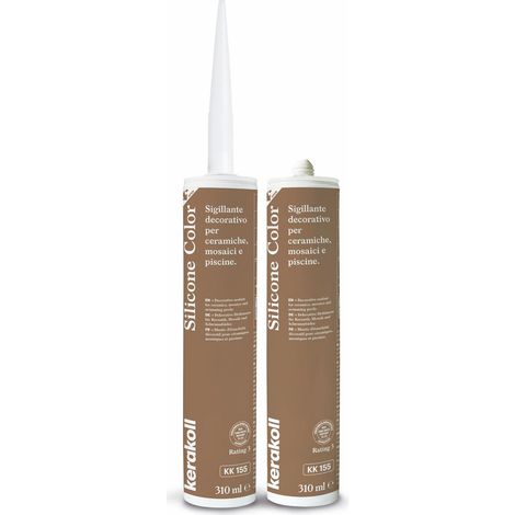 Silicone Color 310 ml KK by KERAKOLL  Coloris KK155 - anciennement 34