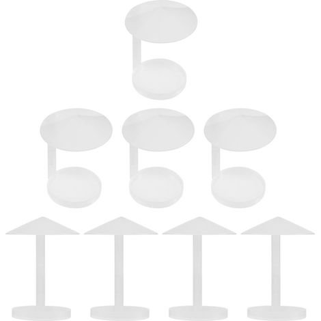 Pare-éclaboussures pour fontaine, lot de 8 pièces, pare-éclaboussures pour humidificateur portable conçu pour une utilisation en extérieur, 9 x 6,5 cm, protège contre les éclaboussures d'eau. (1/5)