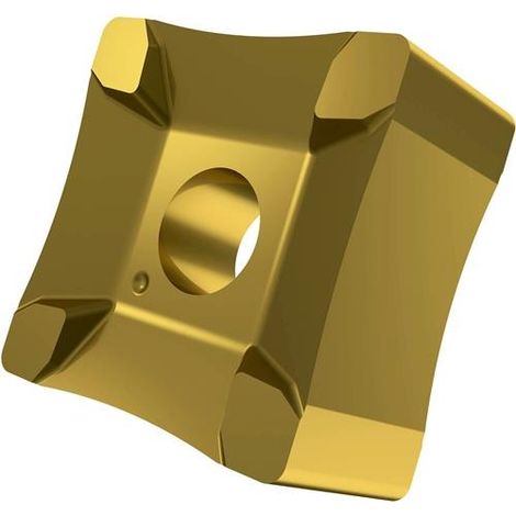 Scarfing-Schneideinsatz ISO SNMX 15-R40:6640 Radius 40mm MT-CVD beschicht. Gold (1/2)