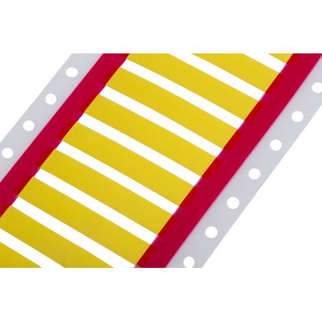 Repère câble Thermorétractable, Ø câble 1.8  4.1mm, Jaune ( Prix pour Boîte de 250 )