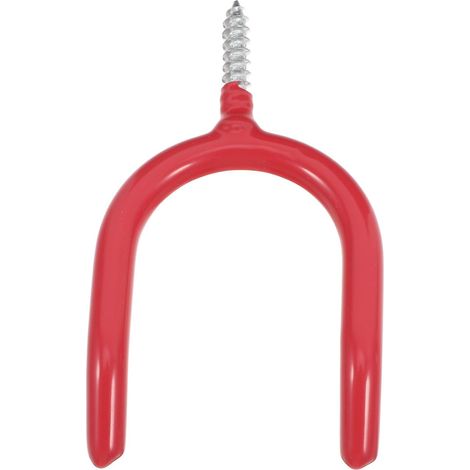 Crochet garage, inox, pour rangement mural et outils de jardin (1/5)