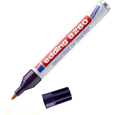 edding 4-8280100 8280 Securitas UV Marker + Fob EDD48280100 (1/4)