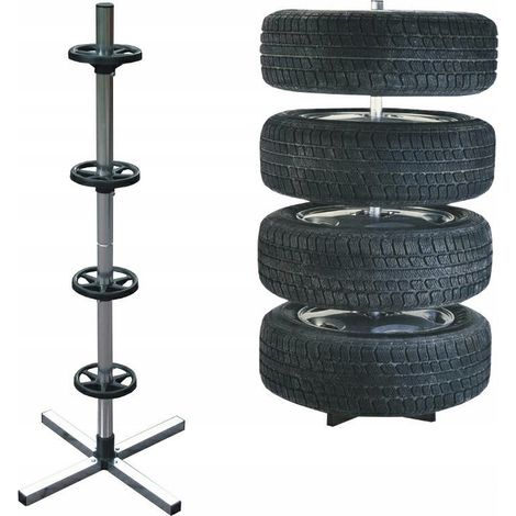 Reifen- und Felgenhalter für die Garage – vertikaler Halter für Autoräder (1/3)