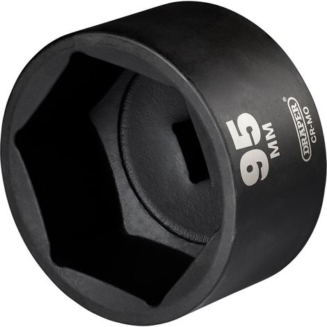 Draper HI-TORQ® 1" (95mm) 6-Point Impact Socket, Standard Length, 1 Square Drive, Model 08509 (1/2)
