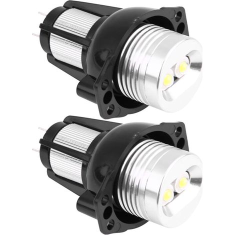 2pcs 12W LED Angel Eyes Halo Ring Marker Light pour E90 E91 05-08 Auto Lampes