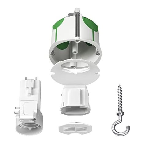 Schneider Electric – Boitier de protection pour prise électrique DCL affleurant 67mm – Étanchéité à l'air pour économies d'énergie – IMT35021 (1/4)