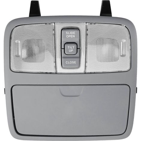 Pour HYUNDAI I30 Accent 2010 2008 RI0 Éclairage de toit ouvrant au-dessus de la console de pavillon, plafonnier gris (1/5)