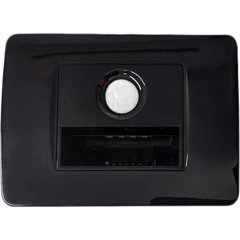 Trade Shop - LED SEGNAPASSO MIT MOVENDER ZU 220V DA 1.6W PER SCATOLA 503 PLACCA -