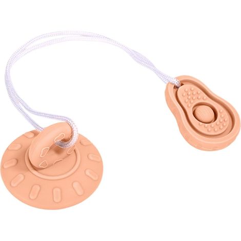 Jouet à mâcher pour chien  Brosse à dents en silicone souple pour enlever les taches - Convient aux chiens de petites, moyennes et grandes races - Idéal pour la maison, le jardin, les voyages et le ca