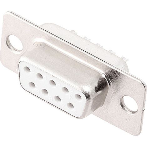 encitech DM09-SS-W 2108-0200-11 D-SUB Buchsenleiste 180 ° Polzahl: 9 Lötkelch 1 St. Tray (1/3)