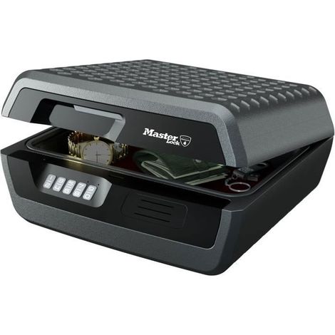 Malette de Sécurité Anti feu - MASTER LOCK - CHW30300EURHRO - Ignifuge et Etanche - Large 10L - Combinaison Electronique (1/5)