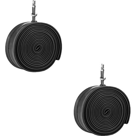 2 Camere daria 26 x 1 1/4 x 1 3/8 con Valvola Italiana per Pneumatici Sedia a Rotelle Carrozzina Bici (1/2)
