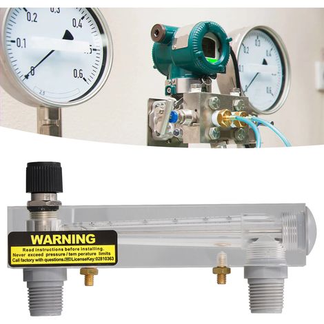 Débitmètre à panneau réglable 25-250 L/h (1/5)