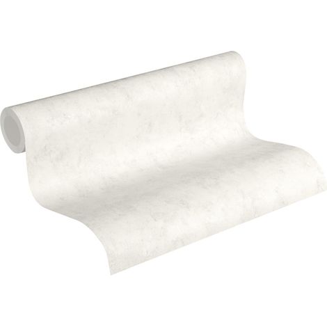 Papier peint intissé blanc tapisserie gris Tapisserie cuisine salon chambre Papiers peints intissés tendance déco scandinave (1/5)