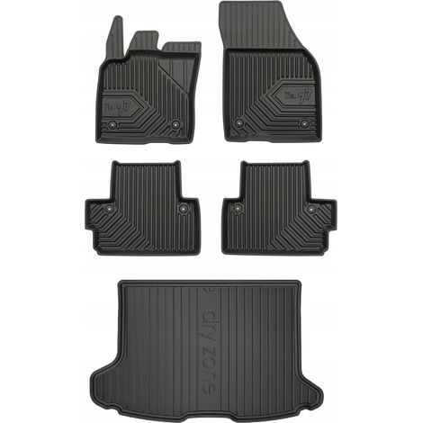 Set di 77 tappetini e coperture in gomma per Volvo C30 Hatchback 2006-2012 (1/5)