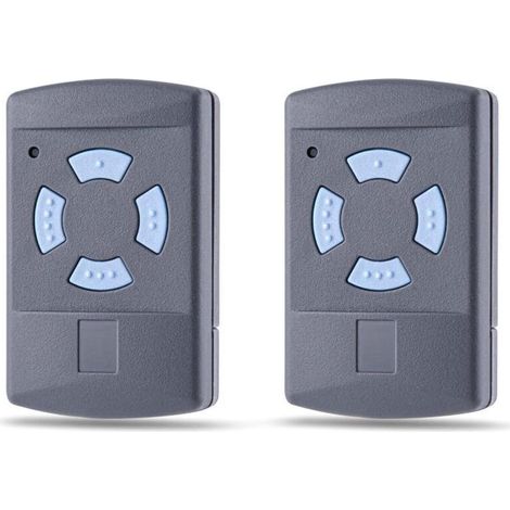 Télécommande de porte de garage Hörmann HSM4-868, télécommande 4 boutons 868,3 MHz pour ouvre-portes de garage Hörmann SupraMatic, ProMatic, RotaMatic, LineaMatic, lot de 2 (1/4)