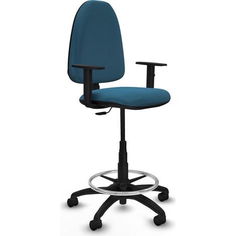 Silla de Oficina Piqueras y Crespo B1D01RN Verde petróleo Alta
