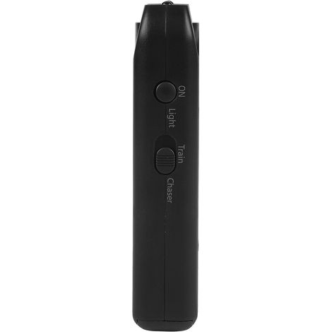 Tragbares Ultraschall-Hundeabwehrgerät, Bellkontrolle, schwarzes ABS, 12,8 cm, mit 9-V-Batterie (1/5)