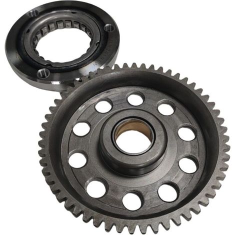 L'accessoire de disque de démarrage pour le moteur de moto CB250 est compatible avec les embrayages de disque de démarrage Zongshen CB200 et CB250, les embrayages à roue libre et empêche la rotation i (1/3)