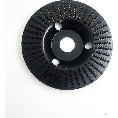 Disque à poncer le bois (diamètre 125 mm x 22,3 mm), disque à poncer le bois en carbure pour façonner et sculpter le bois, poncer et couper, meule d'angle 125 mm (1/5)