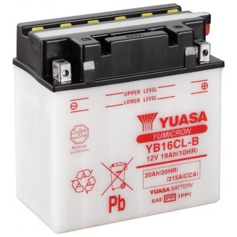 BATTERIA YUASA YB16CL-B 12V 19 Ah