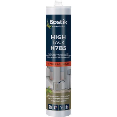 Colla ibrida 1K High Tack H785 bianca, cartuccia da 450 g