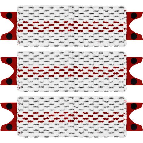 Ricarica UltraMax, confezione da 3, adatta a tutti i sistemi di mocio piano Vileda, per tutti i tipi di pavimento, rimuove oltre il 99% dei batteri con solo acqua (1/5)