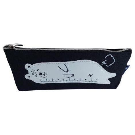 Estuche para lápices, regla Misiek, nuevo