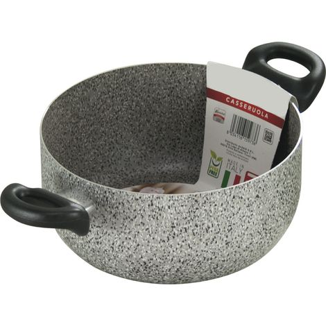CUOCA STONE CASSERUOLA A 2 MANICI PFOA FREE CON DIAMETRO DA 20 CM (1/2)