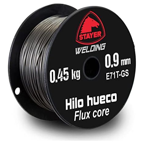 STAYER Bobina di filo cavo tubolare E71T-GS 1kg Ø0,9mm per saldatrici MIG-MAG (1/2)