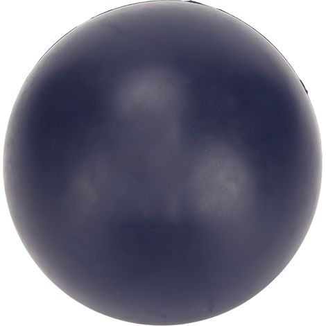 Hüpfball für Hunde, aus Vollgummi, hochelastisch und ungiftig, ideal zum Training und Kauen für Hunde mit aggressivem Kiefer (marineblau).