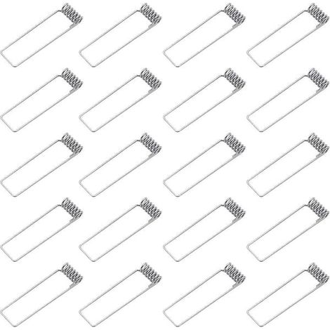 20 clips de fixation à ressort pour ampoules LED GU10 et MR16 (diamètre 60 mm). (1/5)