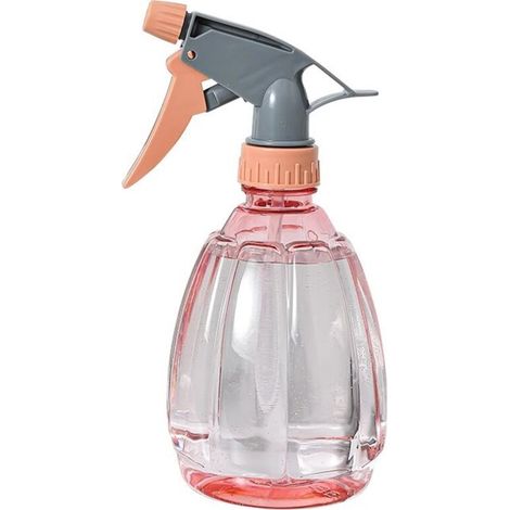 Flacon pulvérisateur pour désinfection, flacon pulvérisateur d'alcool, arrosoir de jardin, bouteille d'eau, pulvérisateur pneumatique (Rose)