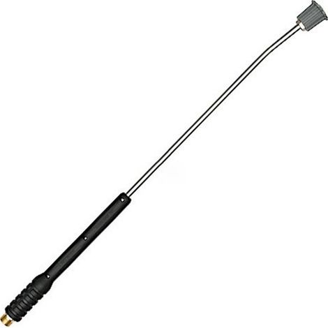 LANCIA PER IDROPULITRICI INOX DA 70CM RIVESTITA CON ATTACCO RAPIDO