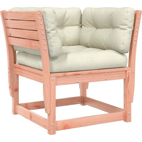 Maison Exclusive - Divano Giardino Braccioli con Cuscini Legno Massello di Douglas (1/5)