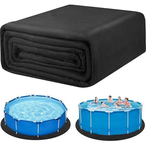 Tapis de sol pour piscine 13 pieds, Sous-tapis pour liner nflables, Accessoires pour piscines et spas (1/5)