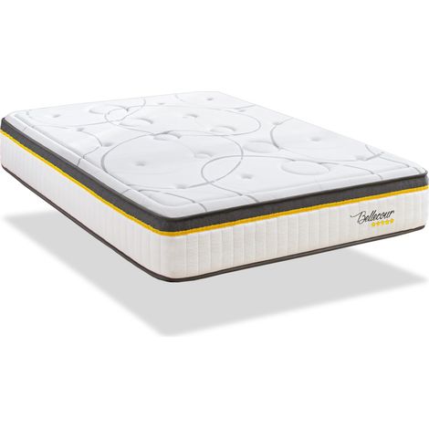 BELLECOUR LITERIE Matelas BELLECOUR 3.0 160x200 cm Ressorts ensachés (1/5)