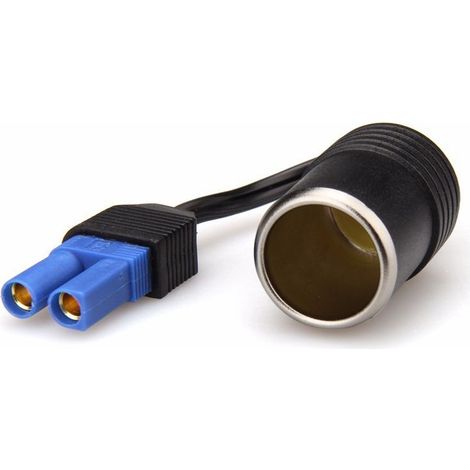 Adaptador universal EC5 para toma de mechero de cigarrillos, compatible con arrancadores de batería de coche de 12 V. (1/5)